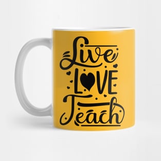 Teacher Quotes Element Design Vector Mug